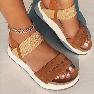 NEW! The perfect sandals for summer, OTBT Libra in Almond
